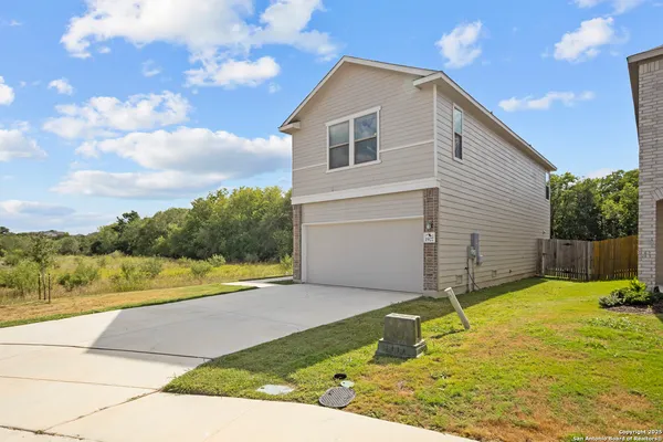a view of an outdoor space and yard