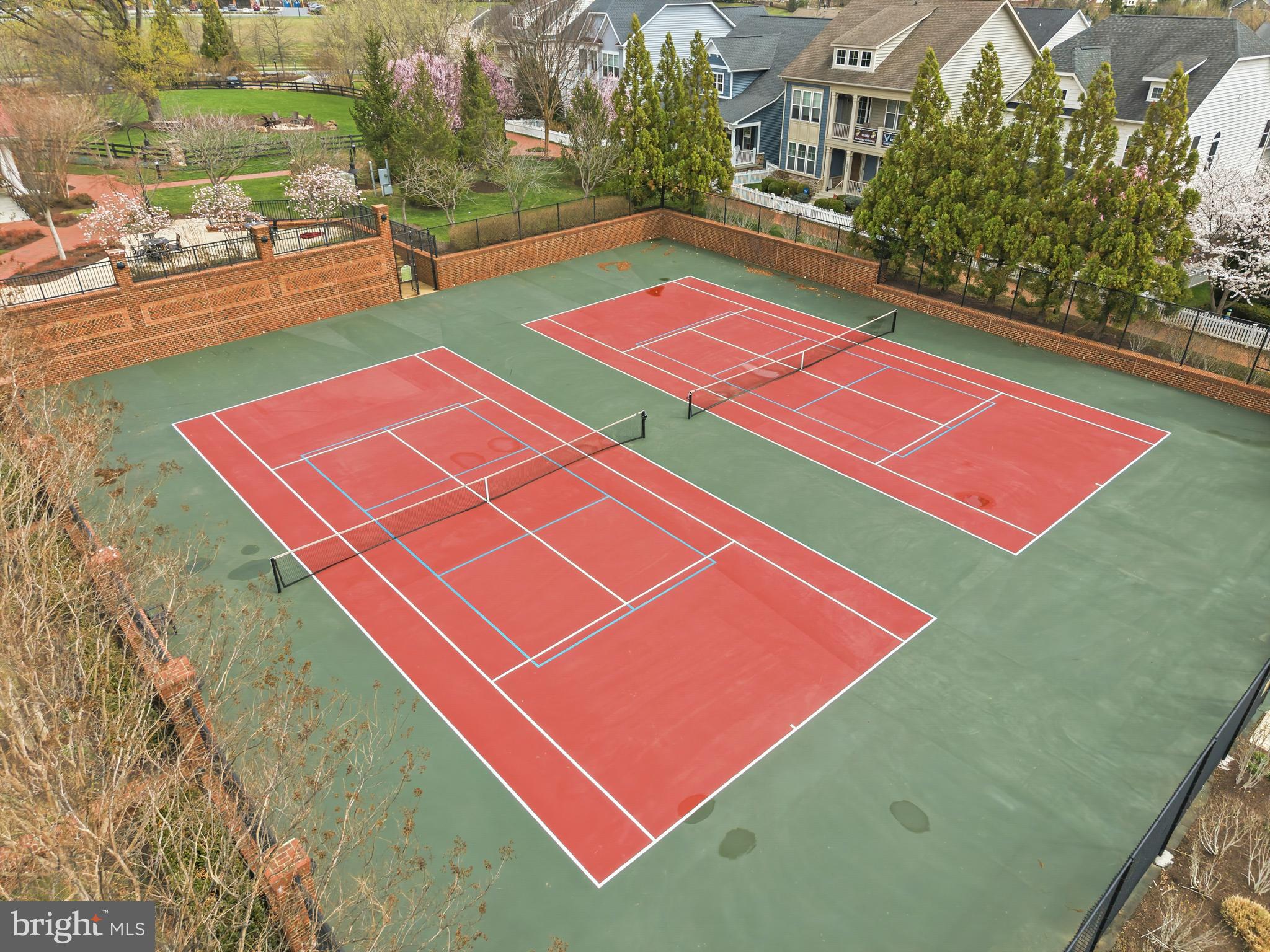 617 Potomac View Parkway Brunswick, MD 21716 - Photo 40 of 48 a view of an outdoor space and tennis court