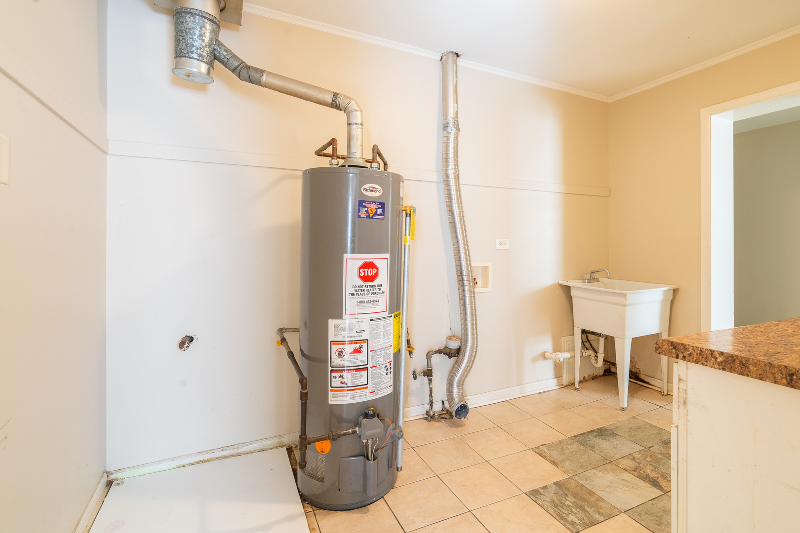 357 Neola Street Park Forest, IL 60466 - Photo 12 of 22 a view of a hallway with furniture and a window