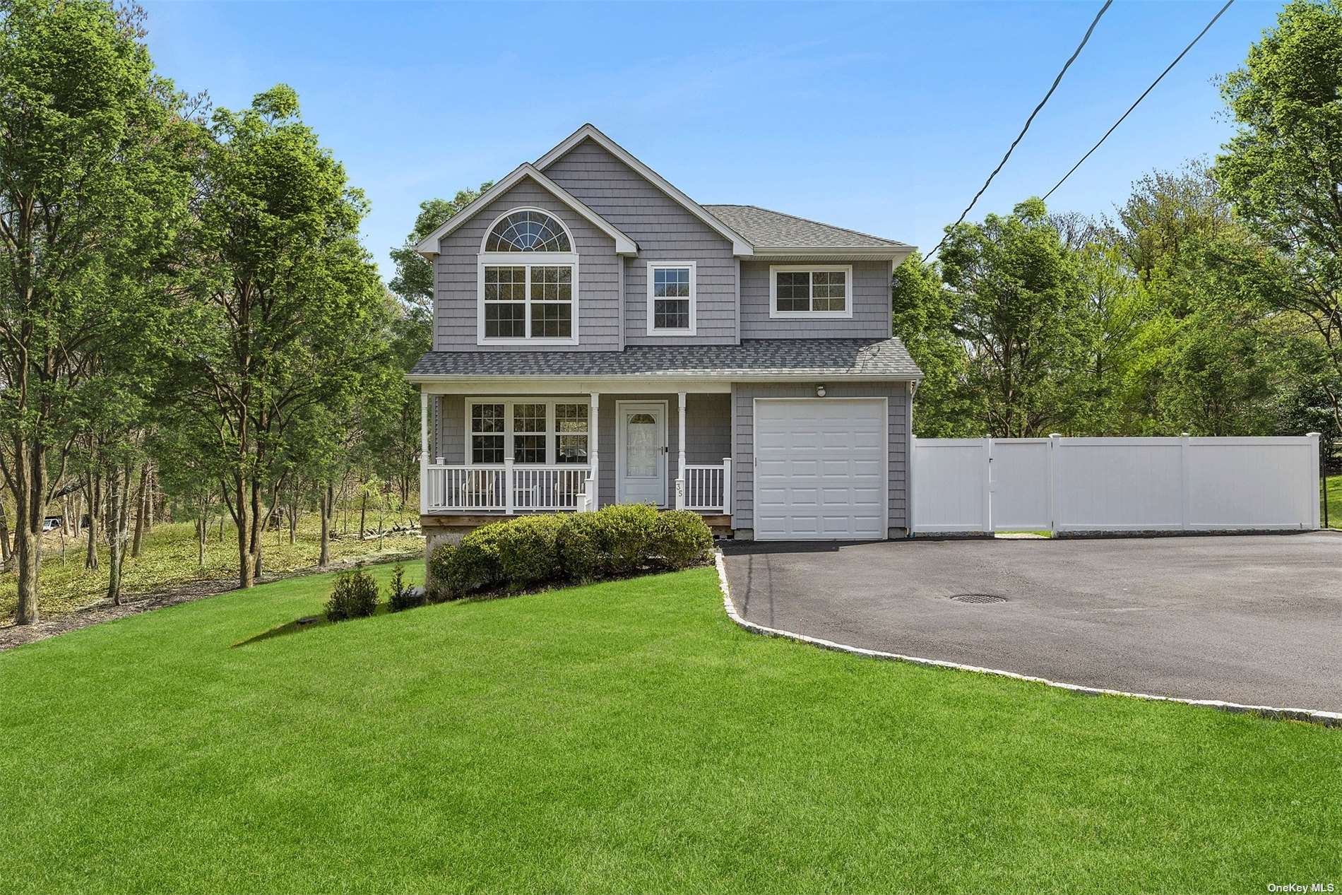 a view of outdoor space yard and front view of a house