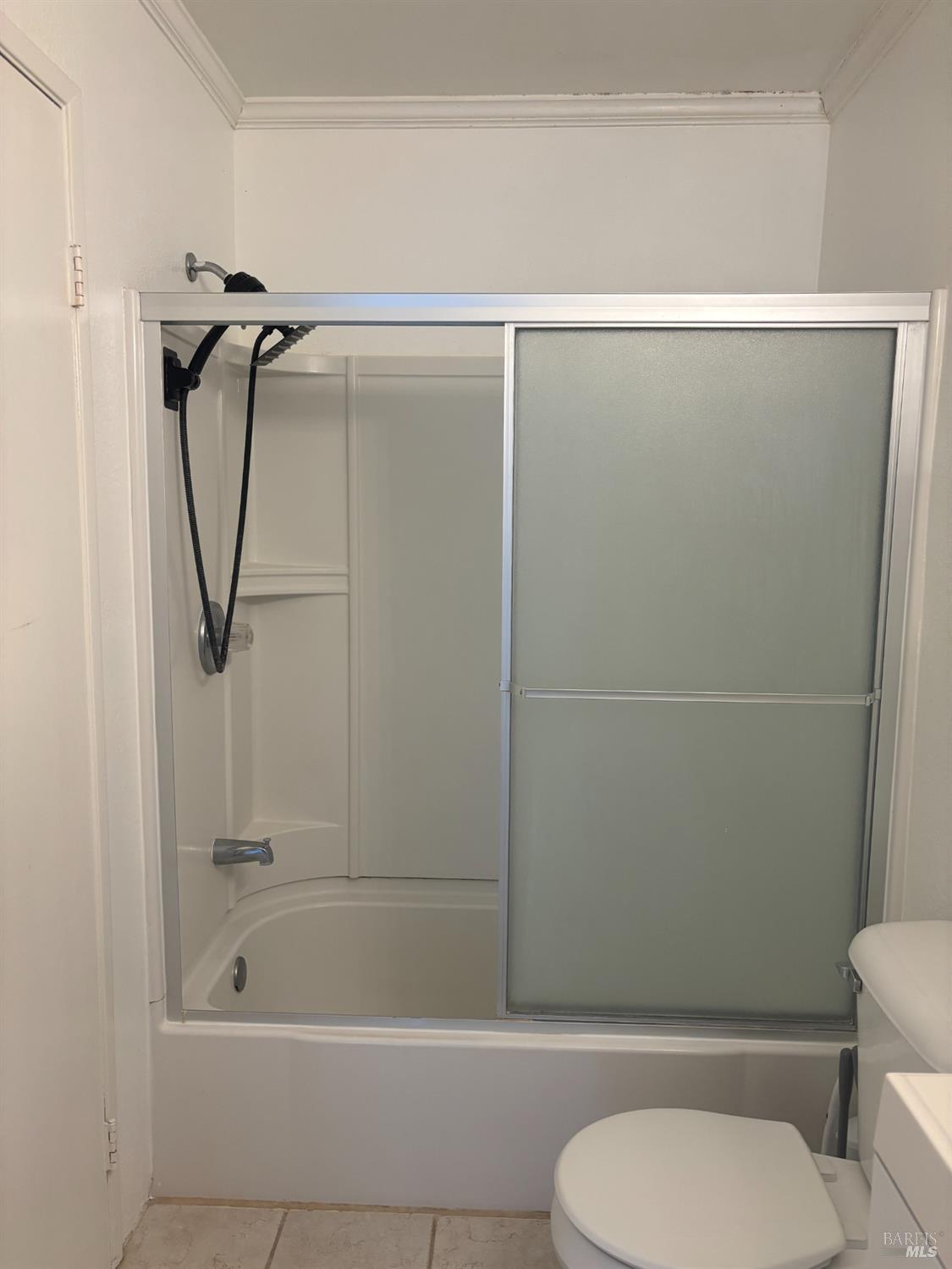 221 College View Drive Rohnert Park, CA 94928 - Photo 10 of 12 a bathroom with a toilet and a shower