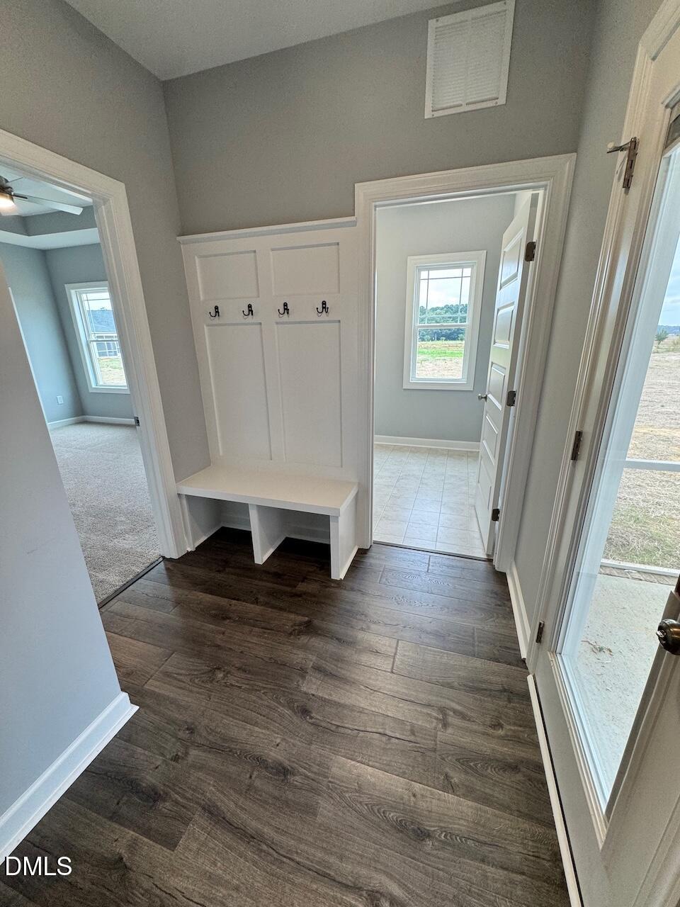 9 Alex Acres Way Selma, NC 27576 - Photo 13 of 26 a view of an entryway with wooden floor