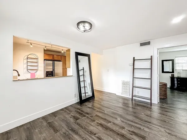 wooden floor in an empty room