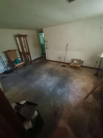 a view of a livingroom with a fireplace