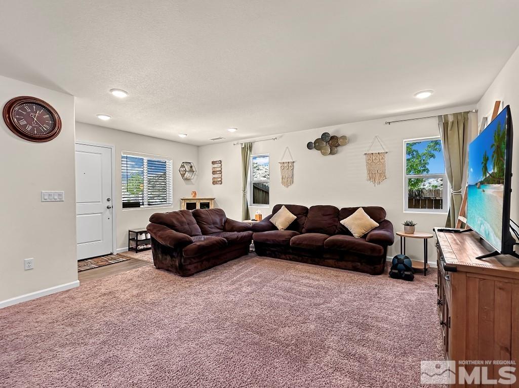 343 Double Spring Drive Reno, NV 89506 - Photo 6 of 27 a living room with furniture and a flat screen tv