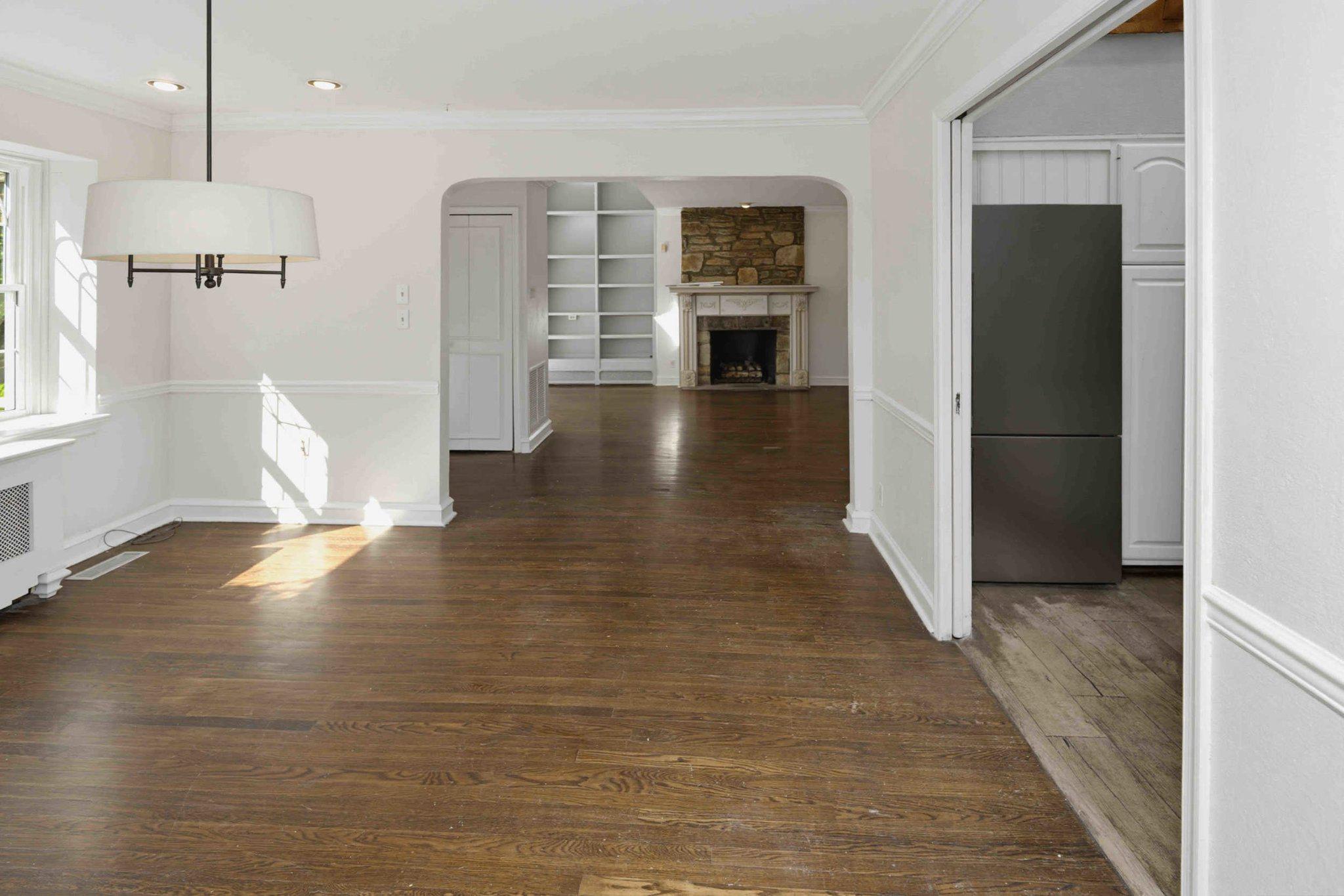1268 Rydal Road Jenkintown, PA 19046 - Photo 15 of 31 a view of livingroom with furniture and wooden floor