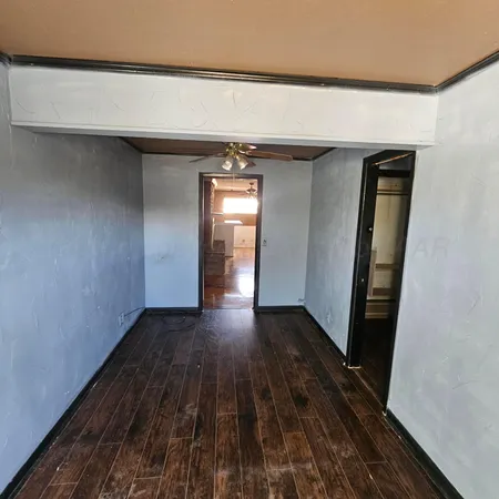 wooden floor in an empty room