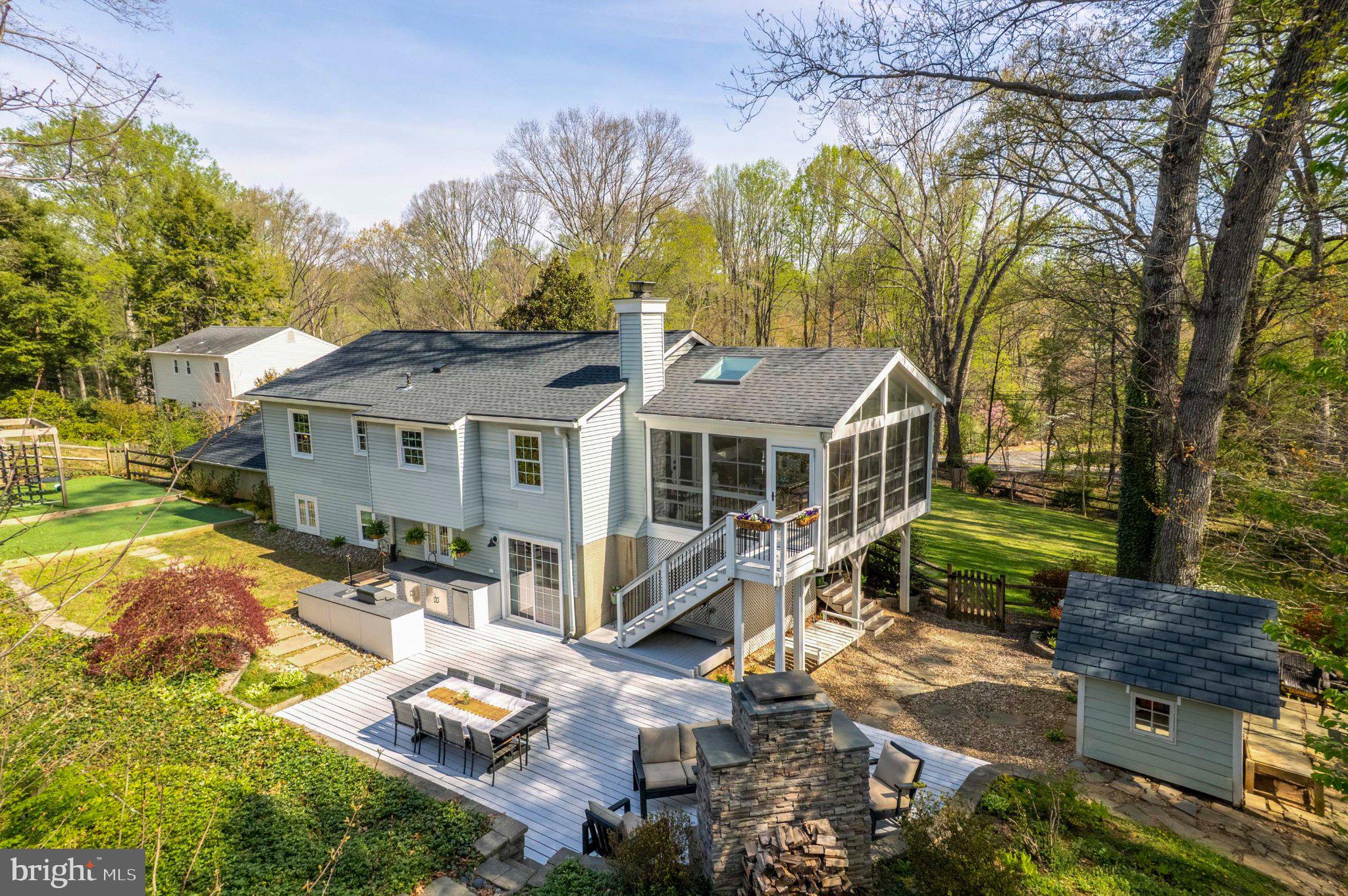 3270 Fox Mill Road Oakton, VA 22124 - Photo 62 of 66 Charming home with serene outdoor space.