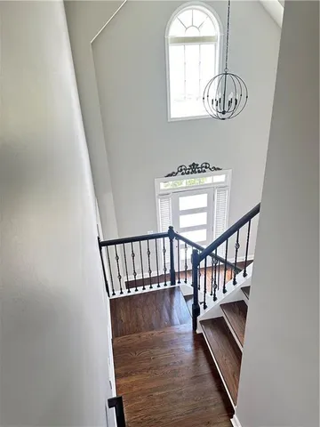 wooden floor with a window
