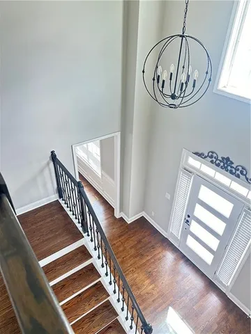 a view of an entryway