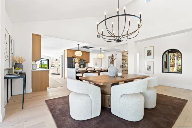 a view of a kitchen and a sink