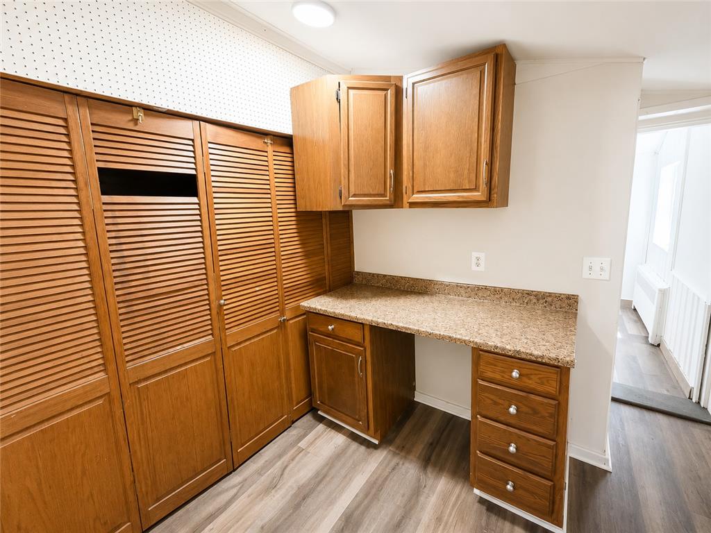 508 Riegel Street Bethlehem, PA 18018 - Photo 6 of 9 Functional workspace with ample cabinetry and rich wood tones, perfect for productivity.