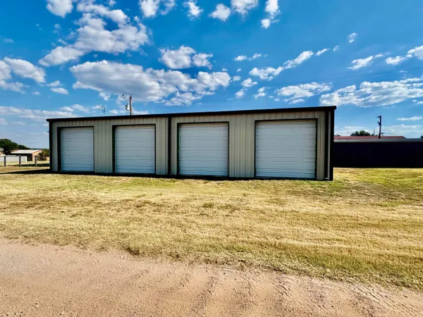 a front view of a building