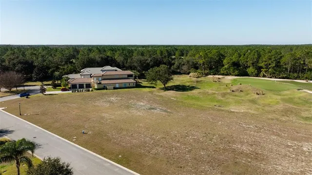 a terrace with a yard