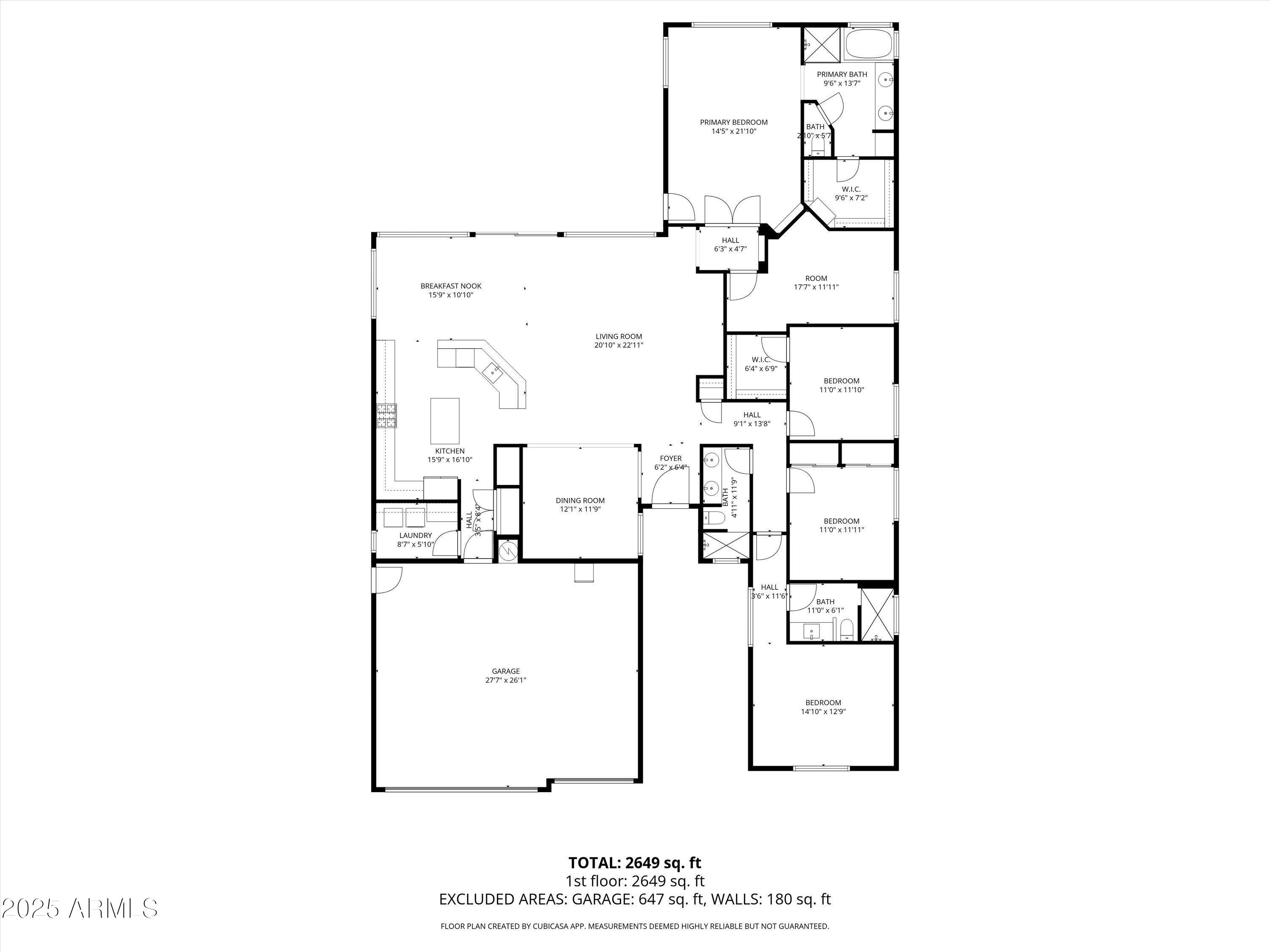 6805 Rachael Way Gilbert, AZ 85298 - Photo 1 of 50 a picture of floor plan
