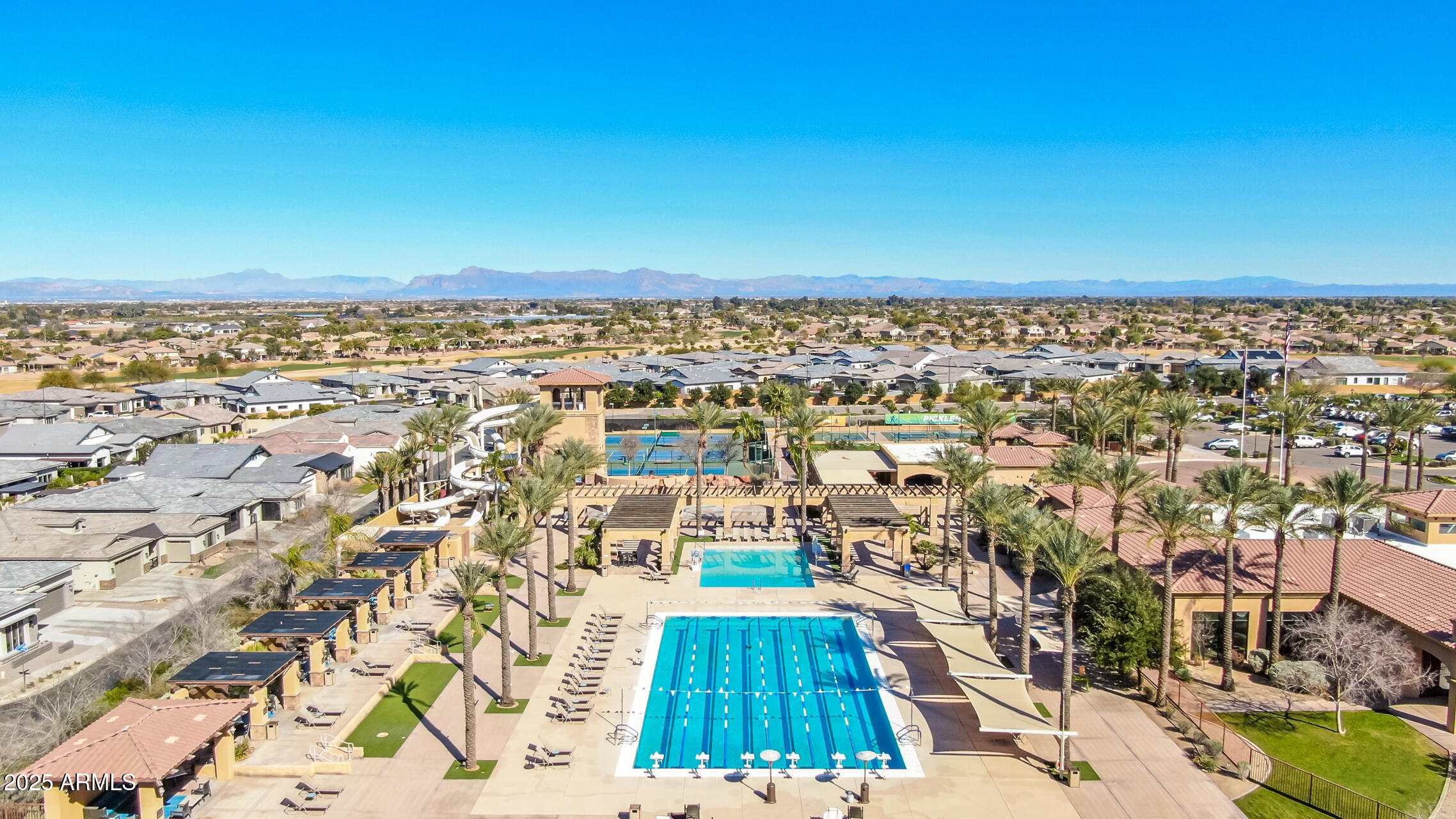 6805 Rachael Way Gilbert, AZ 85298 - Photo 45 of 50 an aerial view of a city