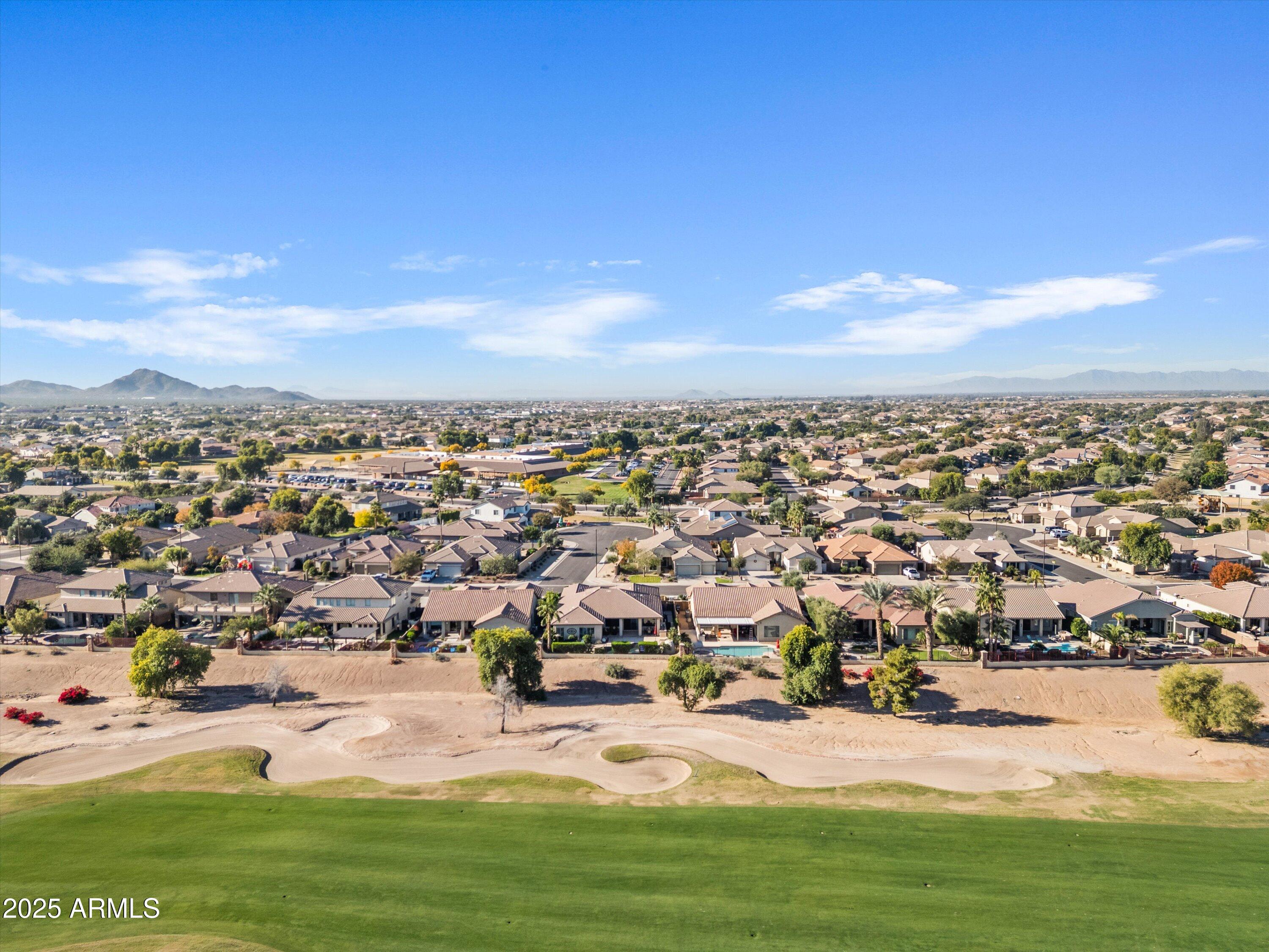 6805 Rachael Way Gilbert, AZ 85298 - Photo 5 of 50 an aerial view of residential building with ocean view