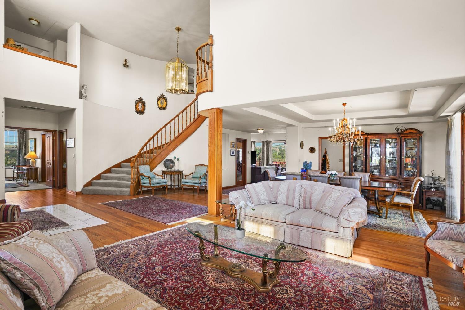 5267 Old Sonoma Road Napa, CA 94559 - Photo 9 of 24 a living room with furniture and wooden floor