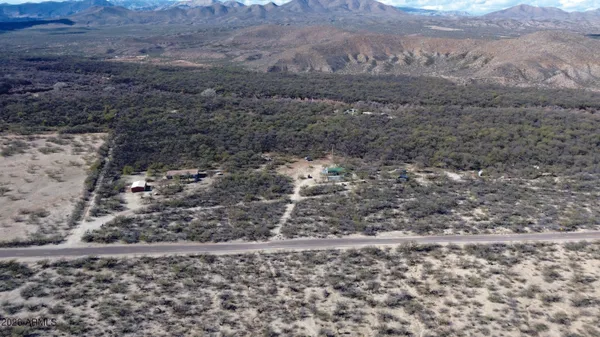 a view of outdoor space in between of the road