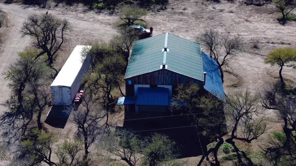 a view of a rack and a wooden floor