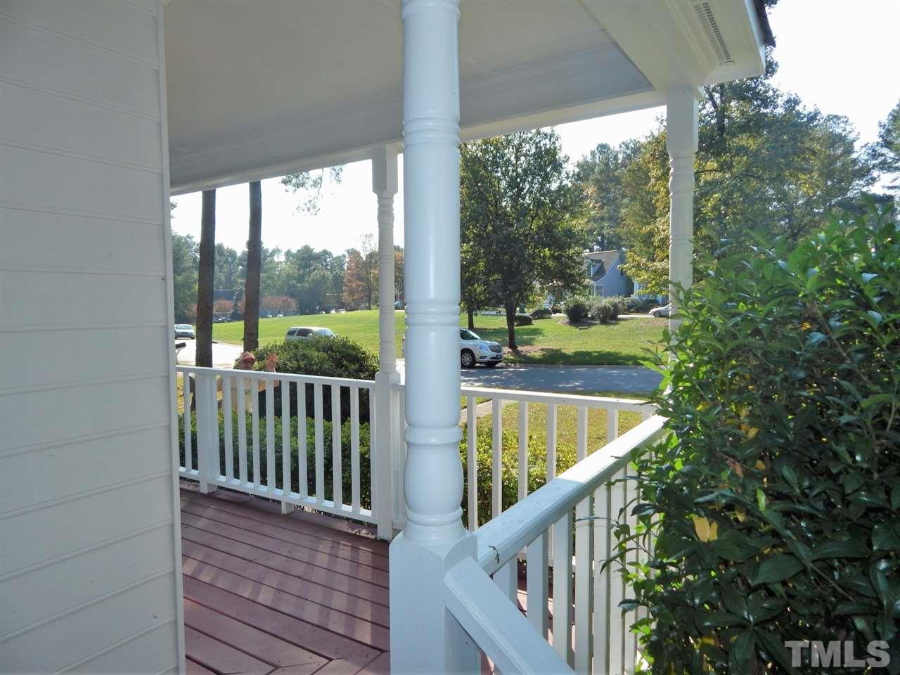 4829 Draper Road Raleigh, NC 27616 - Photo 23 of 25 a view of balcony with wooden floor