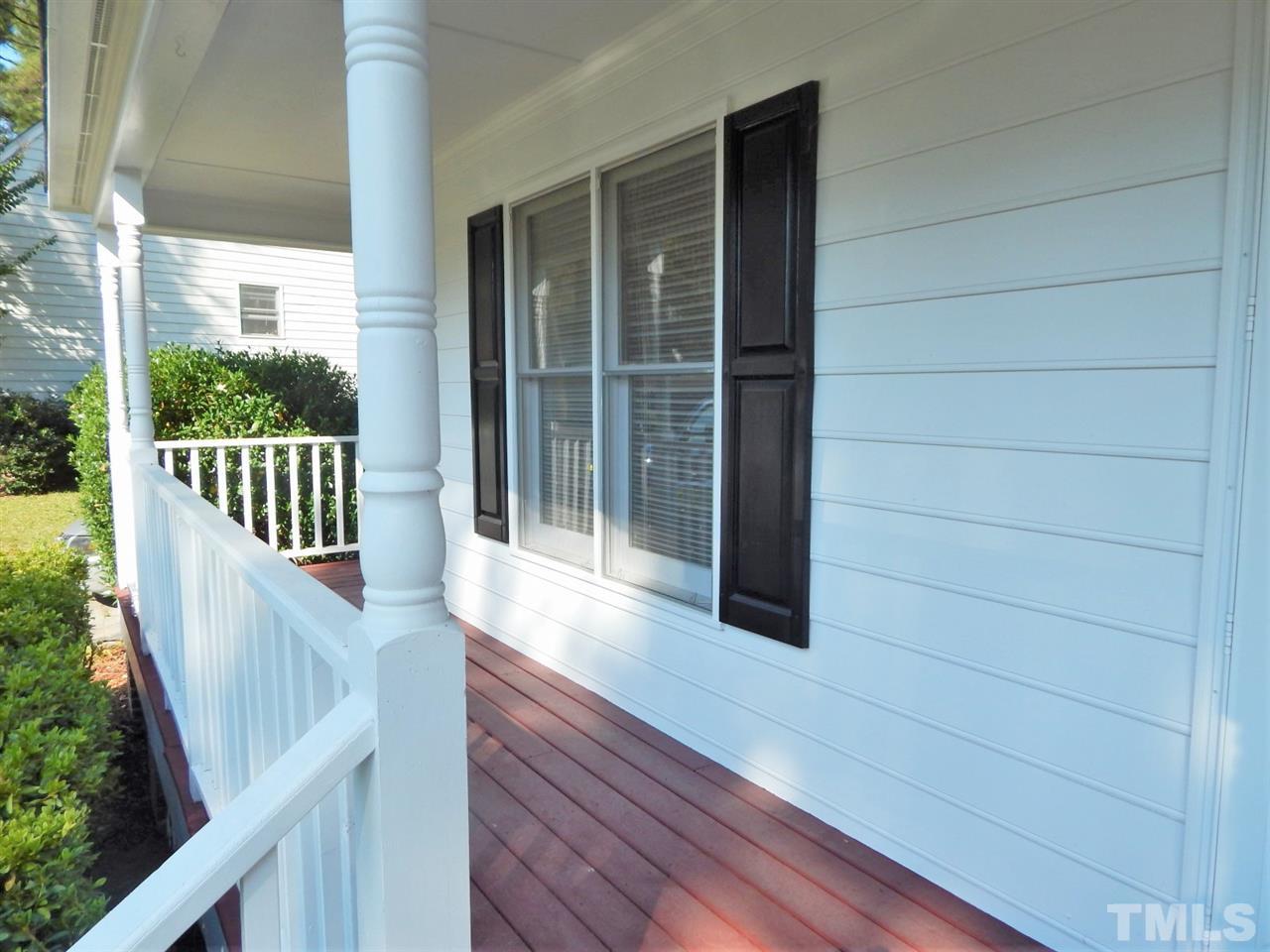 4829 Draper Road Raleigh, NC 27616 - Photo 24 of 25 a view of balcony and wooden floor