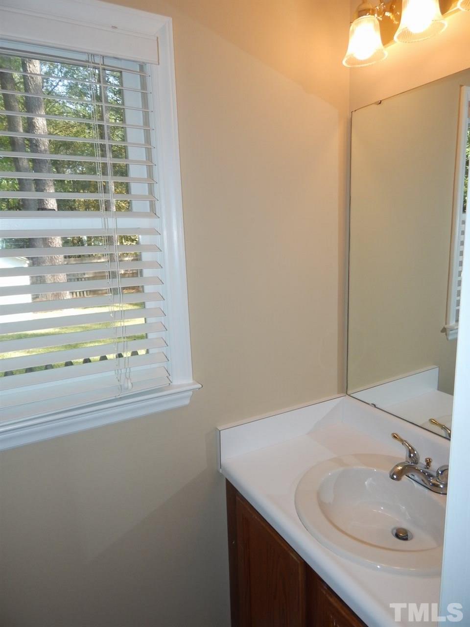 4829 Draper Road Raleigh, NC 27616 - Photo 10 of 25 a bathroom with a sink and a mirror