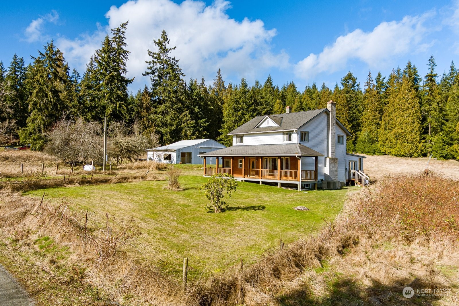 2575 Thompson Road Langley, WA 98260 - Photo 37 of 37 a front view of a house with swimming pool