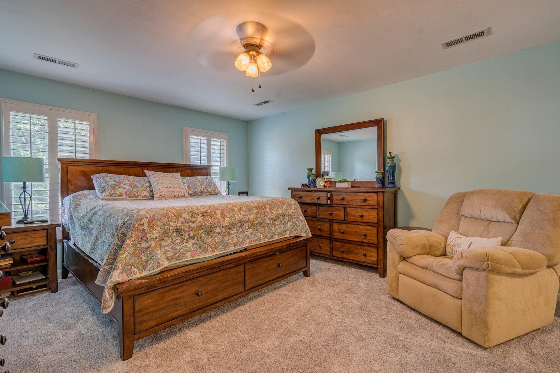 1719 Millbridge Road Salem, VA 24153 - Photo 20 of 37 Master Bedroom -different angle