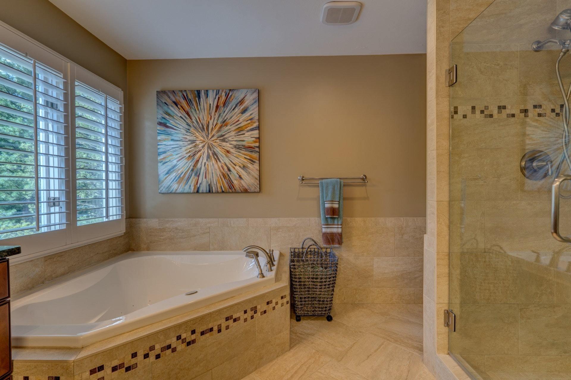 1719 Millbridge Road Salem, VA 24153 - Photo 23 of 37 Master Bath Tub/shower