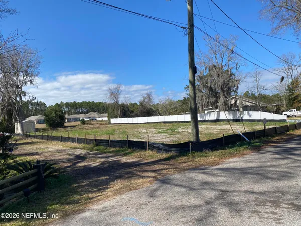 a view of a lake with houses