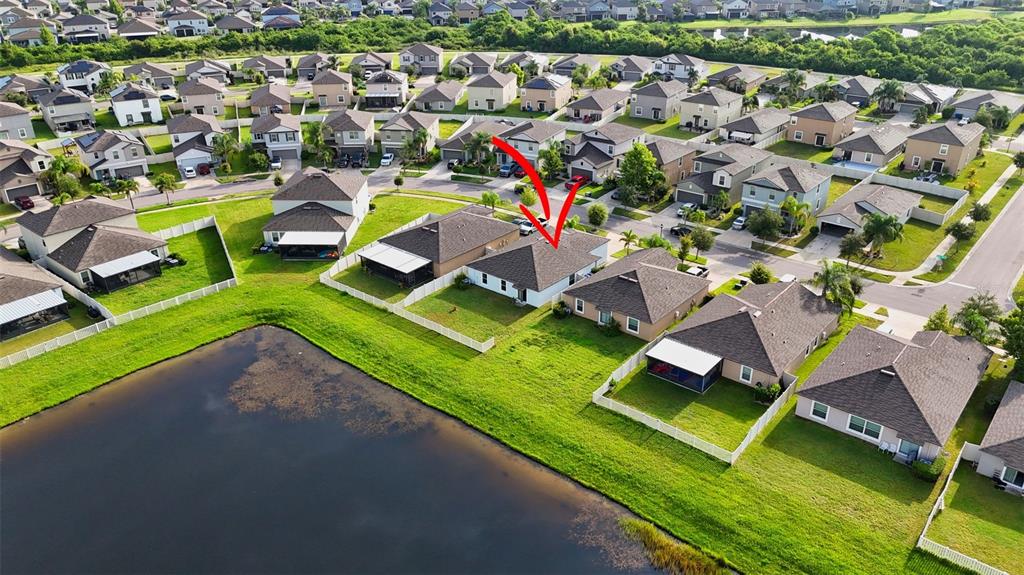 9645 Lemon Drop Loop Ruskin, FL 33573 - Photo 42 of 49 an aerial view of a house