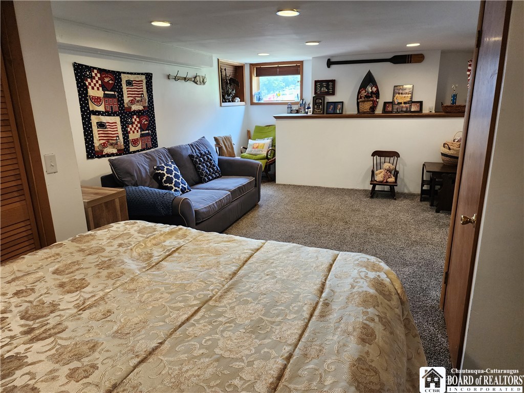 2642 Shadyside Road Mina, NY 14736 - Photo 29 of 31 Basement bedroom with sitting area