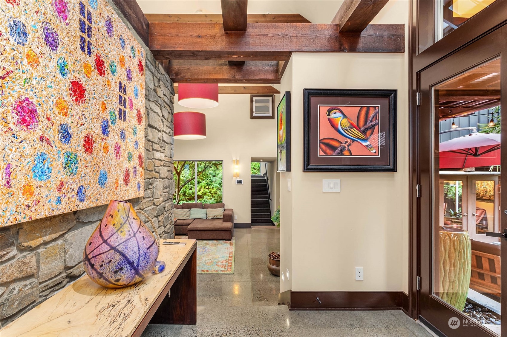 10618 Northeast 155th Place Bothell, WA 98011 - Photo 19 of 40 a living room with furniture and a flat screen tv