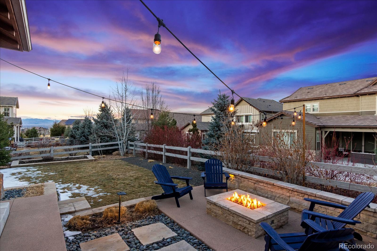 10654 Sundial Rim Road Highlands Ranch, CO 80126 - Photo 31 of 40 a view of a swimming pool with a patio