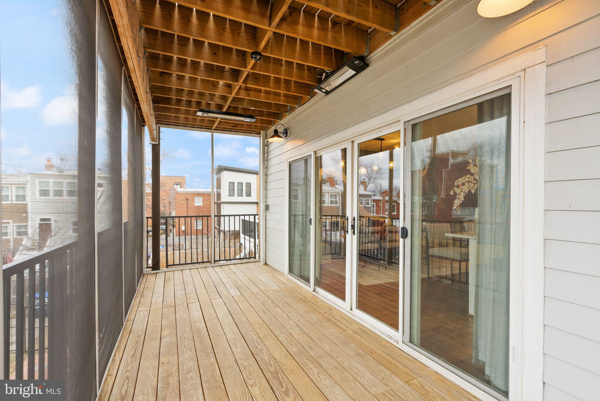 117 17th Street Southeast, Unit 2 Washington, DC 20003 - Photo 25 of 31 a view of a porch with wooden floor and outdoor space