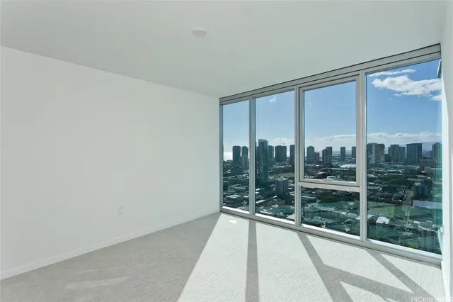 a view of a room with window