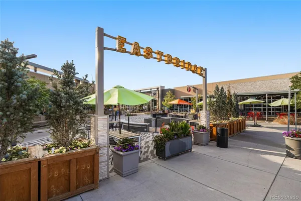 a view of outdoor space with seating area