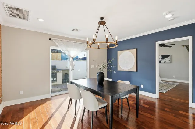 a kitchen with lots of counter top space
