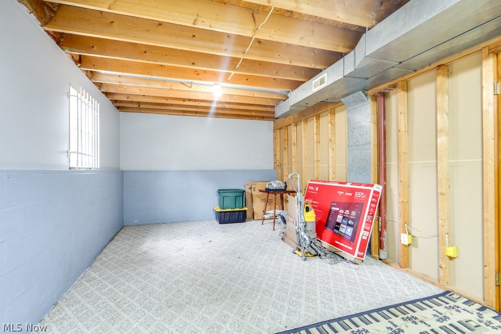 531 Porter Road Atwater, OH 44201 - Photo 35 of 44 Basement featuring carpet floors