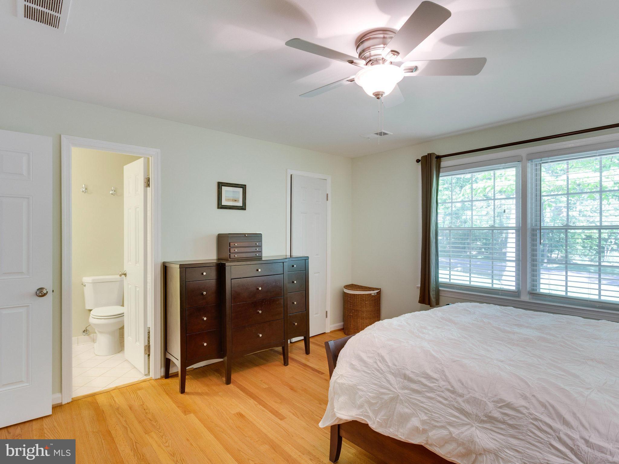 11421 Vale Road Oakton, VA 22124 - Photo 14 of 25 Master Bedroom w Adjoining Master Bath