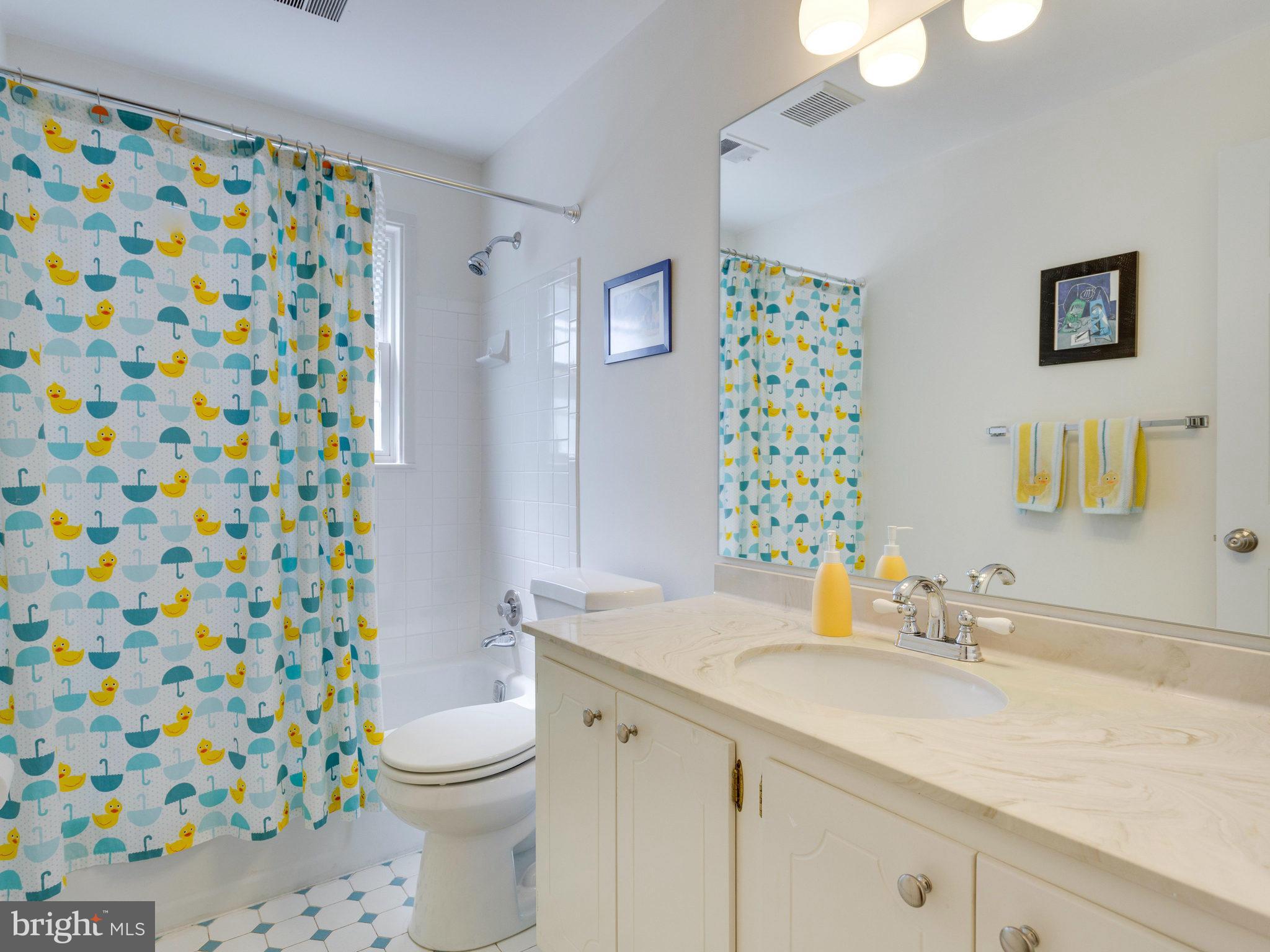 11421 Vale Road Oakton, VA 22124 - Photo 18 of 25 Light-filled Hall Bath