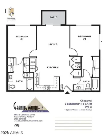 $1,750 | 8683 East Commons Circle, Unit 102, Prescott Valley, AZ 86314