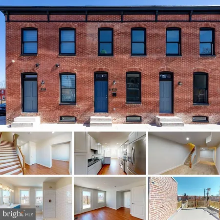 a view of a building with windows