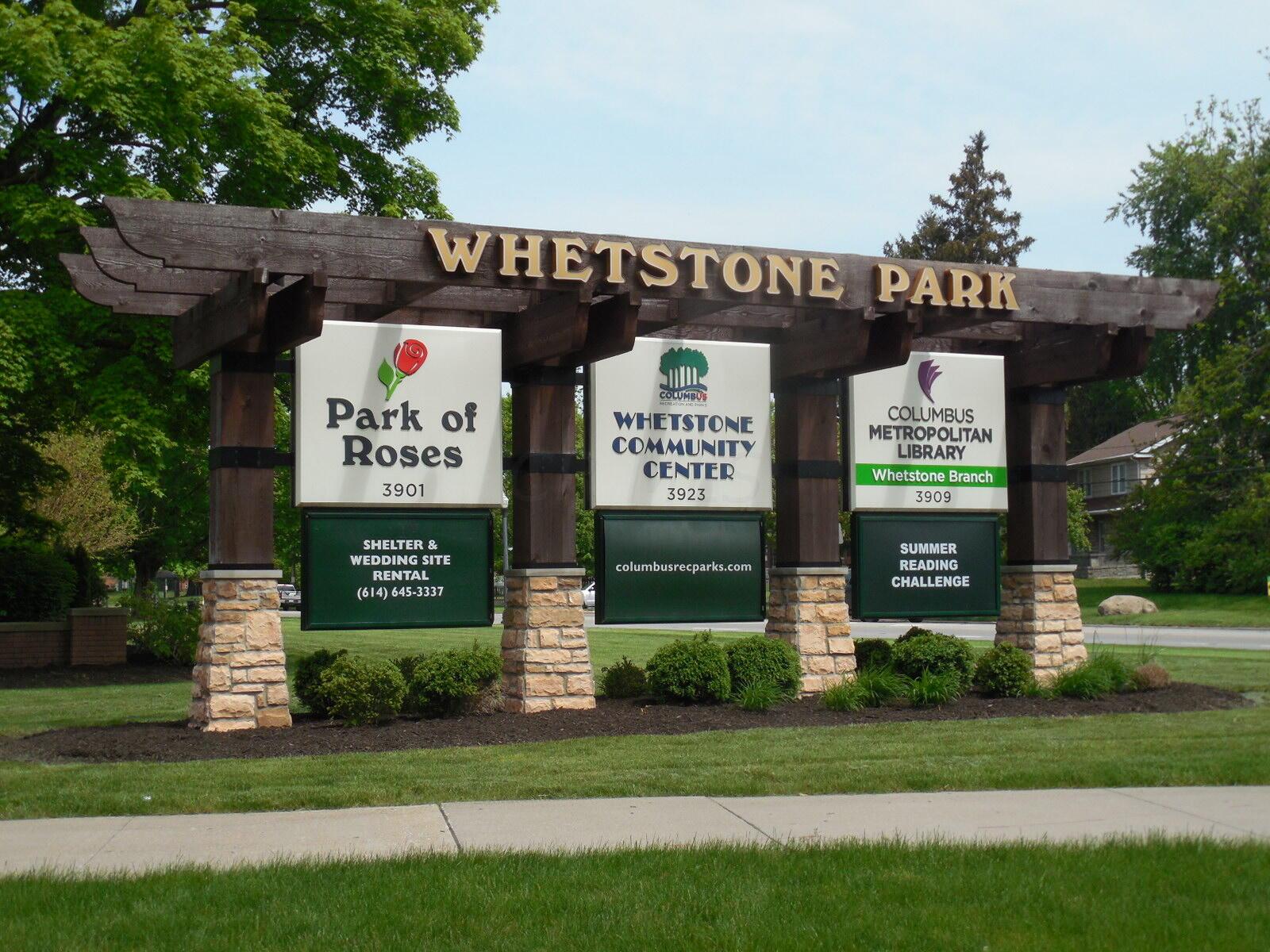 309 East Beaumont Road Columbus, OH 43214 - Photo 34 of 46 Whetstone Park sign - Summer Reading Clu