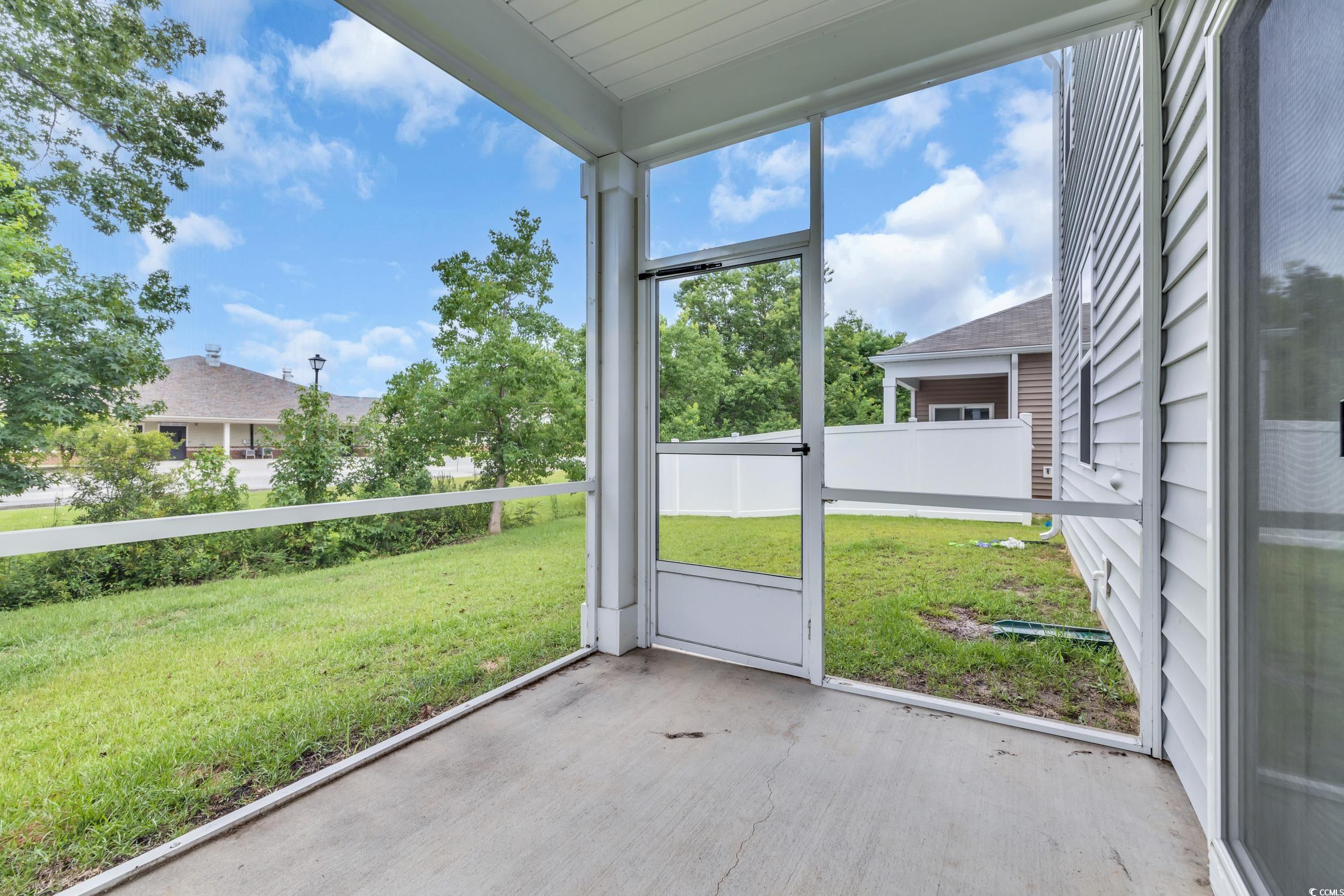 236 Pin Oak Drive Murrells Inlet, SC 29576 - Photo 30 of 40 View of unfurnished sunroom