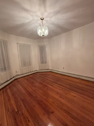 wooden floor in an empty room