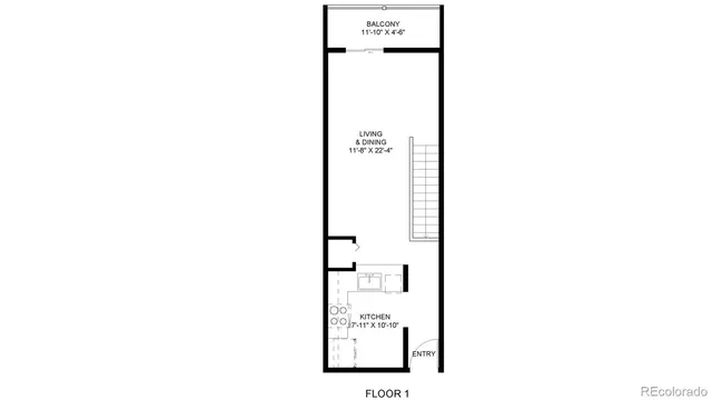 a picture of a floor plan