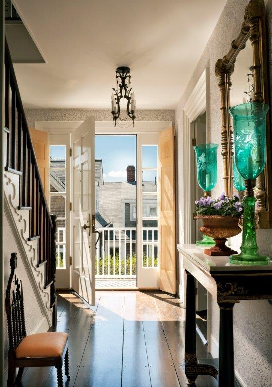 1 Twin Street Nantucket, MA 02554 - Photo 5 of 32 a view of an entryway and livingroom with furniture