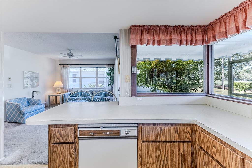 2193 Timber Lodge Lane Spring Hill, FL 34606 - Photo 20 of 73 a kitchen with a stove a sink and a window